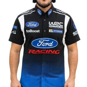 Racing Team Shirt 2XL with Ford WRC Graphics – Rally Championship Style